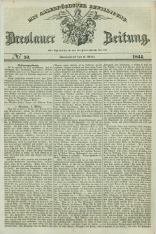 Breslauer Zeitung : mit allerhöchster Bewilligung. 1844, № 59 (9 März) + dod.