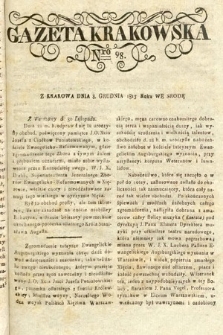 Gazeta Krakowska. 1813, nr 98