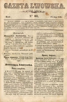 Gazeta Lwowska. 1848, nr 61