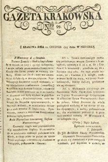 Gazeta Krakowska. 1813, nr 99