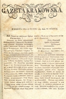 Gazeta Krakowska. 1813, nr 103