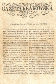 Gazeta Krakowska. 1813, nr 104