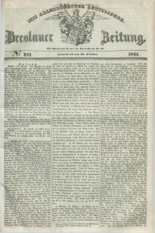 Breslauer Zeitung : mit allerhöchster Bewilligung. 1844, № 252 (26 October) + dod.