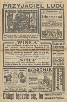 Przyjaciel Ludu : organ Polskiego Stronnictwa Ludowego. 1914, nr 25