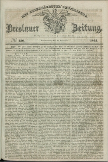 Breslauer Zeitung : mit allerhöchster Bewilligung. 1845, № 236 (9 Oktober) + dod.