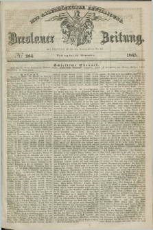 Breslauer Zeitung : mit allerhöchster Bewilligung. 1845, № 264 (11 November) + dod.