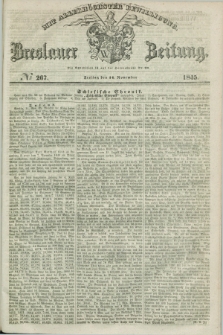 Breslauer Zeitung : mit allerhöchster Bewilligung. 1845, № 267 (14 November) + dod.
