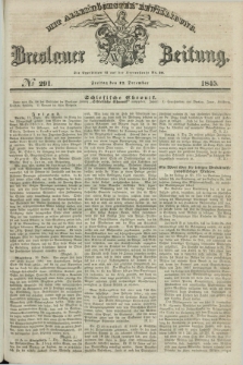 Breslauer Zeitung : mit allerhöchster Bewilligung. 1845, № 291 (12 December) + dod.