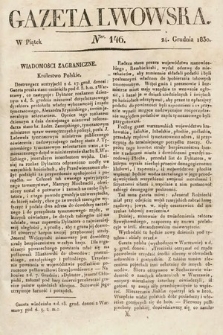 Gazeta Lwowska. 1830, nr 146