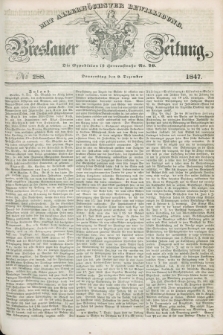 Breslauer Zeitung : mit allerhöchster Bewilligung. 1847, № 288 (9 Dezember) + dod.