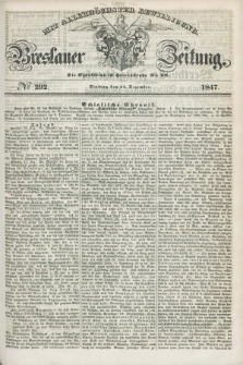 Breslauer Zeitung : mit allerhöchster Bewilligung. 1847, № 292 (14 Dezember) + dod.