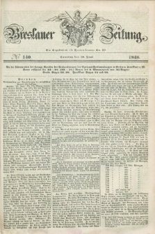 Breslauer Zeitung. 1848, № 140 (18 Juni) + dod.