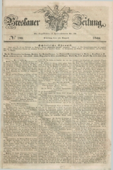 Breslauer Zeitung. 1848, № 189 (15 August) + dod.