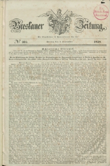 Breslauer Zeitung. 1848, № 204 (1 September) + dod.