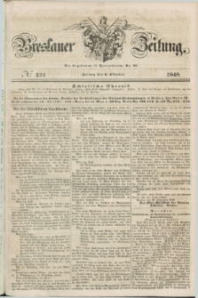 Breslauer Zeitung. 1848, № 234 (6 Oktober) + dod.