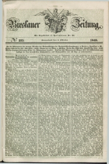 Breslauer Zeitung. 1848, № 235 (7 Oktober) + dod.