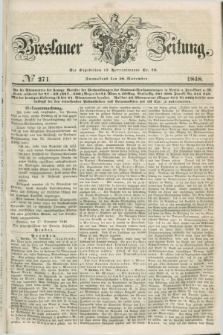 Breslauer Zeitung. 1848, № 271 (18 November) + dod.