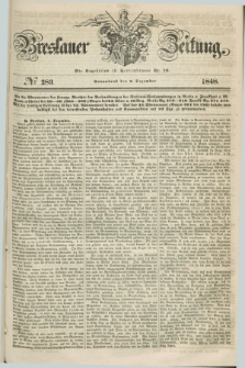 Breslauer Zeitung. 1848, № 283 (2 Dezember) + dod.