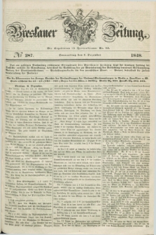 Breslauer Zeitung. 1848, № 287 (7 Dezember) + dod.