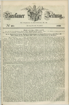Breslauer Zeitung. 1848, № 294 (15 Dezember) + dod.