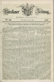 Breslauer Zeitung. 1848, № 296 (17 Dezember) + dod.