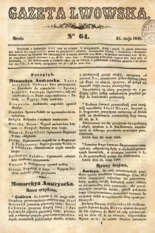 Gazeta Lwowska. 1848, nr 64