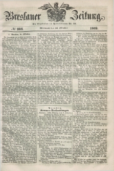 Breslauer Zeitung. 1849, № 236 (10 Oktober) + dod.