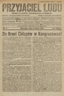 Przyjaciel Ludu : organ Polskiego Stronnictwa Ludowego. 1922, nr 6