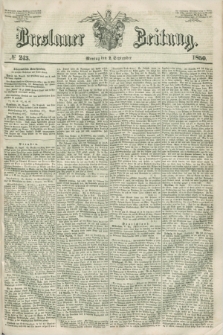 Breslauer Zeitung. 1850, № 243 (2 September)