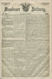 Breslauer Zeitung. 1850, № 281 (10 Oktober)