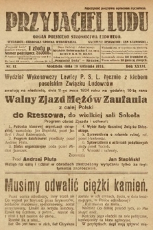 Przyjaciel Ludu : organ Polskiego Stronnictwa Ludowego. 1924, nr 17