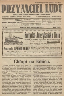Przyjaciel Ludu : organ Polskiego Stronnictwa Ludowego. 1923, nr 17