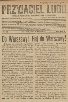 Przyjaciel Ludu : organ Polskiego Stronnictwa Ludowego. 1922, nr 19
