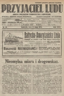 Przyjaciel Ludu : organ Polskiego Stronnictwa Ludowego. 1923, nr 19