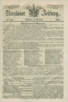 Breslauer Zeitung. 1851, № 179 (30 Juni)