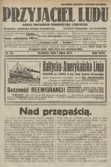 Przyjaciel Ludu : organ Polskiego Stronnictwa Ludowego. 1923, nr 26