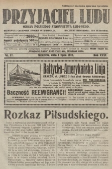 Przyjaciel Ludu : organ Polskiego Stronnictwa Ludowego. 1923, nr 27
