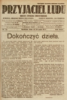 Przyjaciel Ludu : organ Polskiego Stronnictwa Ludowego. 1924, nr 35