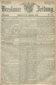 Breslauer Zeitung. 1855, Nr. 437 (19 September) - Mittagblatt