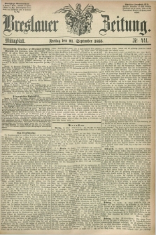 Breslauer Zeitung. 1855, Nr. 441 (21 September) - Mittagblatt