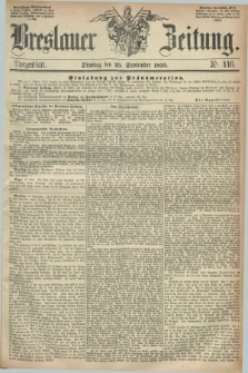 Breslauer Zeitung. 1855, Nr. 446 (25 September) - Morgenblatt + dod.