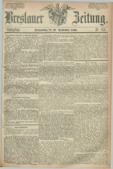 Breslauer Zeitung. 1855, Nr. 451 (27 September) - Mittagblatt