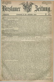 Breslauer Zeitung. 1855, Nr. 455 (29 September) - Mittagblatt