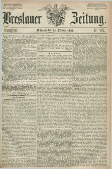 Breslauer Zeitung. 1855, Nr. 497 (24 Oktober) - Mittagblatt