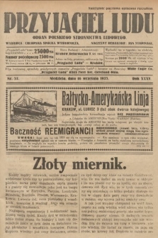 Przyjaciel Ludu : organ Polskiego Stronnictwa Ludowego. 1923, nr 37