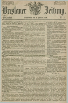 Breslauer Zeitung. 1856, Nr. 3 (3 Januar) - Morgenblatt + dod.