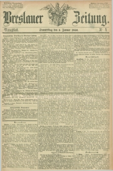 Breslauer Zeitung. 1856, Nr. 4 (3 Januar) - Mittagblatt