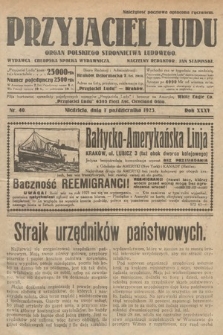 Przyjaciel Ludu : organ Polskiego Stronnictwa Ludowego. 1923, nr 40