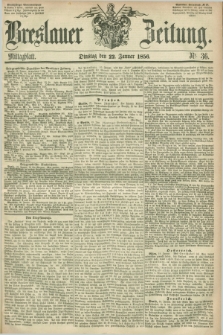 Breslauer Zeitung. 1856, Nr. 36 (22 Januar) - Mittagblatt