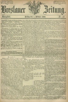 Breslauer Zeitung. 1856, Nr. 54 (1 Februar) - Mittagblatt
